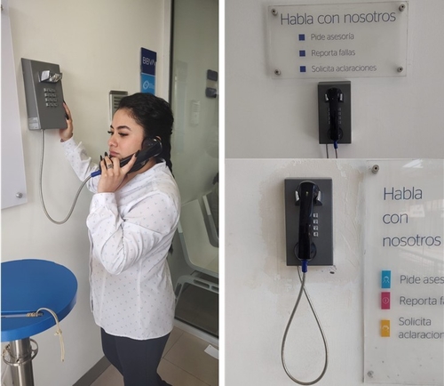Ultime notizie aziendali su Telefono resistente del vandalo di JR201-FK installato in banca locale del Messico