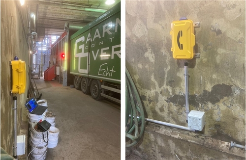 Ultime notizie aziendali su Telefono impermeabile di JUNIOR installato in una cartiera in Osnaburuk, Germania