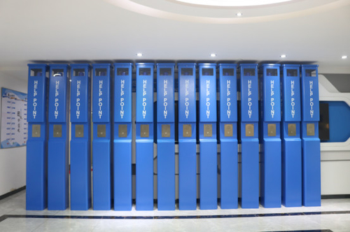 Ultime notizie aziendali su Telefono di emergenza di JR321-SC installato nel parcheggio locale degli Stati Uniti