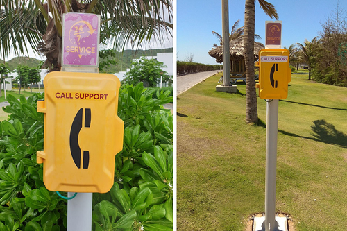 Ultime notizie aziendali su Telefoni JR resistenti alle intemperie sono installati in luoghi panoramici in Thailandia per fornire comunicazione di emergenza per turisti e personale