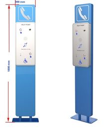 Un buon prezzo. Prova di vandalismo mani gratuite pilastro telefonico SOS con fotocamera e doppio pulsante di composizione automatica in linea