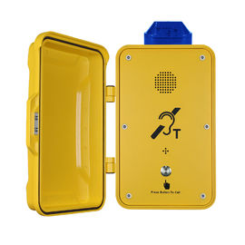 Un buon prezzo. Telefono di emergenza resistente alle intemperie industriale robusto del Automatico-quadrante con la lampada d'avvertimento in linea