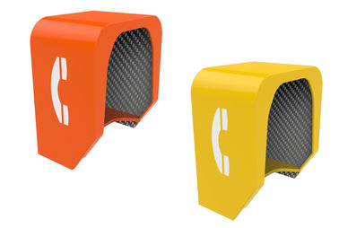 Cabina telefonica acustica resistente agli urti, Cabina telefonica da parete ignifuga anti UV