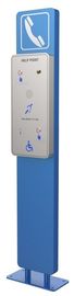 Rugged Hands Free SIP Call Box / Rustproof SIP Outdoor Intercom With Camera