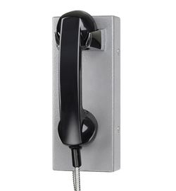Un buon prezzo. Telefoni di cortesia antivandalo con linea diretta analogici argento/rossi in linea