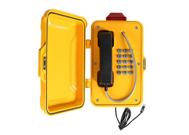 Un buon prezzo. Telefono di emergenza industriale a prova di intemperie, Postazione di chiamata di emergenza IP66-IP67 con luce in linea