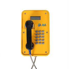 Un buon prezzo. Telefono di emergenza a prova d'acqua per uso industriale Display LCD Funzione SOS per la zona di pericolo in linea