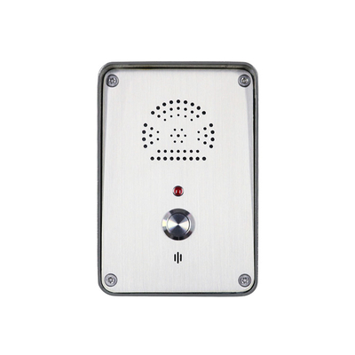 Un buon prezzo. Telefono di emergenza per ascensore a mani libere con corpo in acciaio laminato a freddo e spia luminosa in linea