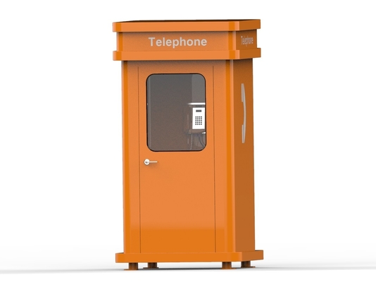 Un buon prezzo. Prodotto chimico insonorizzato della cabina telefonica all'aperto arancio di Grp resistente in linea