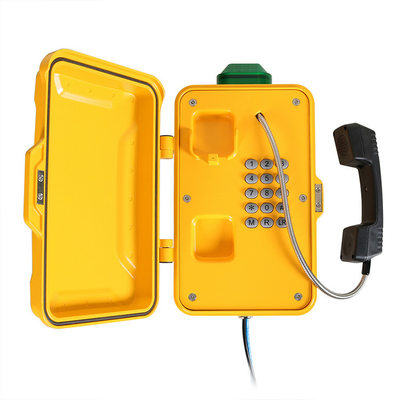 Telefoni resistenti alle intemperie all'aperto della lega di alluminio IP67 con la luce dell'allarme