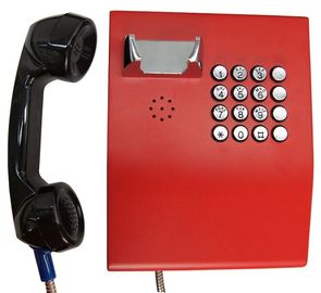 Telefono resistente del vandalo robusto, telefono di Voip di emergenza per la Banca/il servizio di BANCOMAT