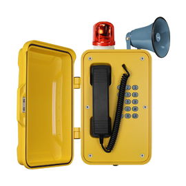 Un buon prezzo. Telefono industriale resistente di radiodiffusione IP67 con il segnale e la lampada istantaneo in linea