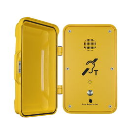 Telefono di emergenza all'aperto della prova del vandalo, telefono di quadrante pericoloso di velocità di area