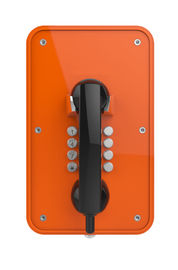 Telefono analogico industriale resistente del vandalo/telefono analogico della parete con la tastiera del metallo