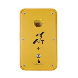 Sicurezza analogica del telefono di emergenza resistente agli urti con i bottoni dell'acciaio inossidabile