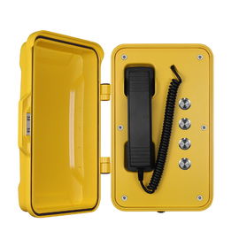 Un buon prezzo. Telefono industriale analogico/VoIP a prova di intemperie con montaggio a parete/pilastro in linea