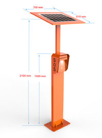 Telefono autoalimentato solare di emergenza del quadrante di velocità GSM/3G per la superstrada/strada principale