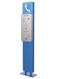 Metropolitana/telefono di emergenza VoIP della stazione della metropolitana, cabina telefonica di SOS con la macchina fotografica