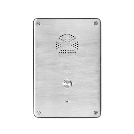 Citofono semplice della porta della SORSATA/VoIP dell'installazione dell'elevatore del telefono impermeabile di emergenza