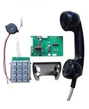 Un buon prezzo. Circuito analogico industriale del telefono con la tastiera ed il microtelefono in linea