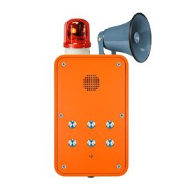 Un buon prezzo. Telefono mani libere resistente alle intemperie con l'altoparlante del metallo e della luce lampeggiante in linea
