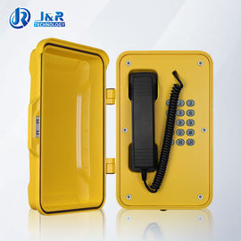 Un buon prezzo. Telefoni VOIP/SIP per aree pericolose, telefono robusto e resistente alle intemperie con cavo a spirale nero in linea