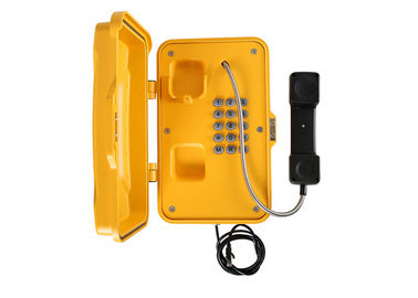 Colonna impermeabile industriale del telefono di emergenza della SORSATA IP67 che monta installazione semplice per il tunnel
