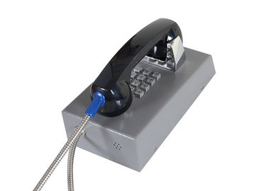 Un buon prezzo. Telefono grigio della prova del vandalo di resistenza della corrosione con il microtelefono del materiale dell'ABS in linea