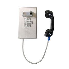Un buon prezzo. Telefoni fissati al muro di GSM della Banca con il corpo spazzolato bene durevole dell'acciaio inossidabile in linea