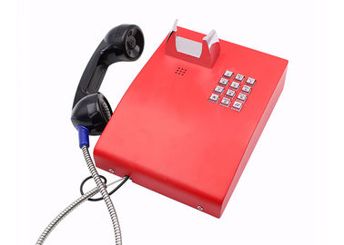 Il telefono analogico IP65 della prigione rende impermeabile il colore facoltativo con la recinzione del metallo