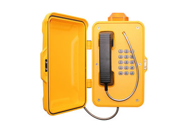 Parete di J&R che monta i telefoni resistenti alle intemperie all'aperto, telefono analogico industriale