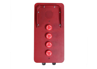 Materiale d'acciaio laminato a freddo telefono della cabina telefonica della SORSATA del citofono di emergenza per la strada principale