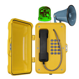 Un buon prezzo. Telefoni industriali impermeabili del tunnel di IP67 VoIP con Horn ed il segnale in linea