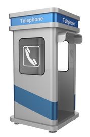 Un buon prezzo. Chiosco Insonorizzato Cabina Telefonica Insonorizzata 25dB Attenuazione del Rumore Senza Porta in linea