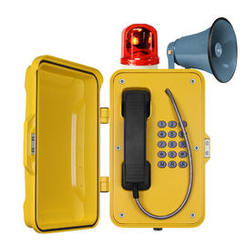 Muri i telefoni industriali di cantieri sotterranei del montaggio con la lampada istantaneo/Horn