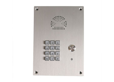 Telefoni del citofono dell'elevatore dell'acciaio inossidabile, telefono mani libere IP55-IP65 di emergenza della linea diretta