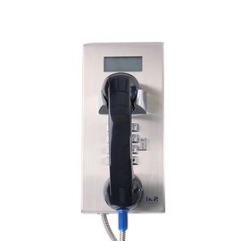 Un buon prezzo. Telefono resistente di Voip del telefono resistente fissato al muro del vandalo con esposizione LCD in linea