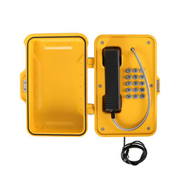 Volume di squillo resistente alle intemperie del telefono 75-90db di industriale di VoIP 2 anni di garanzia