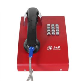 ABS resistente laminato a freddo del telefono IP65 del vandalo d'acciaio di Robuste