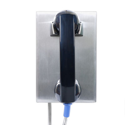 Telefono corazzato della prigione della SORSATA del cavo IP65 SUS304 del montaggio della parete