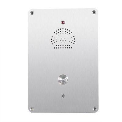Un buon prezzo. SUS304 IP55 interfono di emergenza impermeabile RoHS con facciata in linea