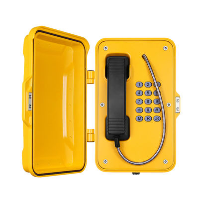 Un buon prezzo. Lega di alluminio resistente del telefono del tunnel dell'umidità di IP67 SIP2.0 in linea