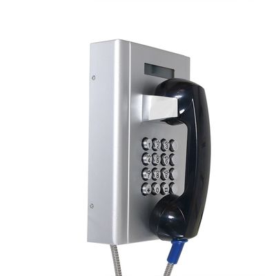 Un buon prezzo. Esposizione LCD di GSM della SORSATA del telefono della prova del vandalo della prigione di DC12V POE VoIP in linea