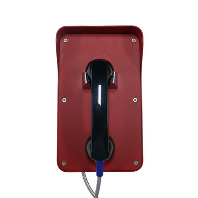 Un buon prezzo. Telefono ISO9001 di emergenza del quadrante automatico di 65VDC SIP2.0 con il microtelefono della prova del vandalo in linea