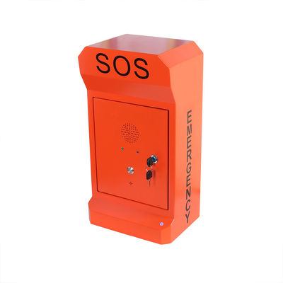 Telefono resistente IP54 GSMR del vandalo del quadrante dell'One Touch di SOS mani libere