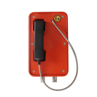 telefoni automatici automatici protetti contro le esplosioni del telefono IP67 di 1.8W SIP2.0 VoIP EX
