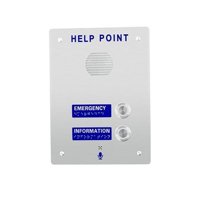 Un buon prezzo. Analogo mani libere della SORSATA di GSM 3G 4G del telefono di emergenza IP55 con Braille in linea