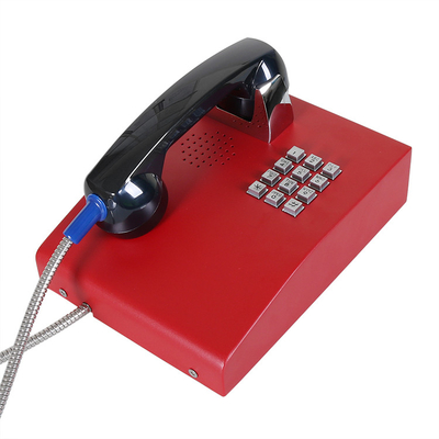 Il telefono resistente Robuste del vandalo irregolare della tastiera ha laminato a freddo l'acciaio
