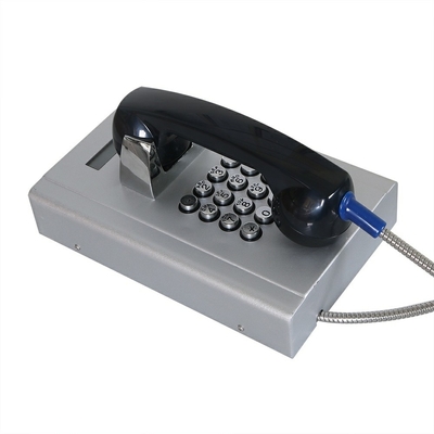 Un buon prezzo. Telefono GSM corazzato antivandalo in acciaio laminato a freddo con tastiera completa in linea