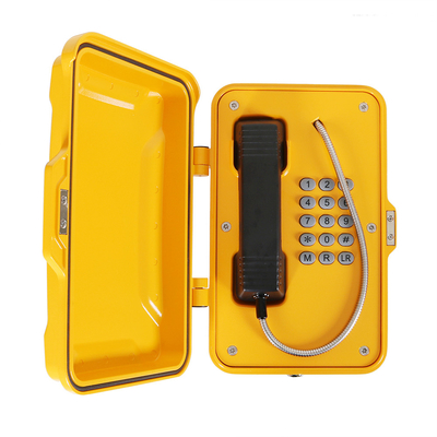 Il telefono resistente SIP2.0 75-90db IP67 POE del tempo della pressofusione